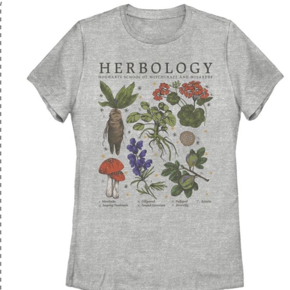 Women's Harry Potter Hogwarts Herbology T-Shirt